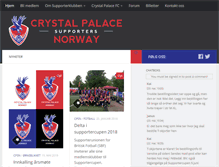 Tablet Screenshot of crystalpalace.no